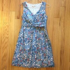 FALL SALE! Floral empire tea dress